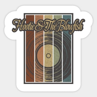 Hootie & The Blowfish Vynil Silhouette Sticker